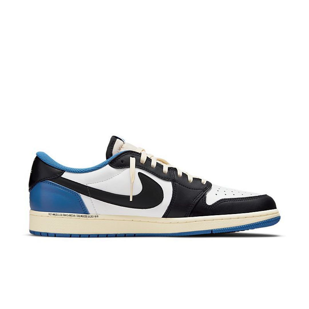 jordan air jordan 1 retro low - Negro Blanco Azul