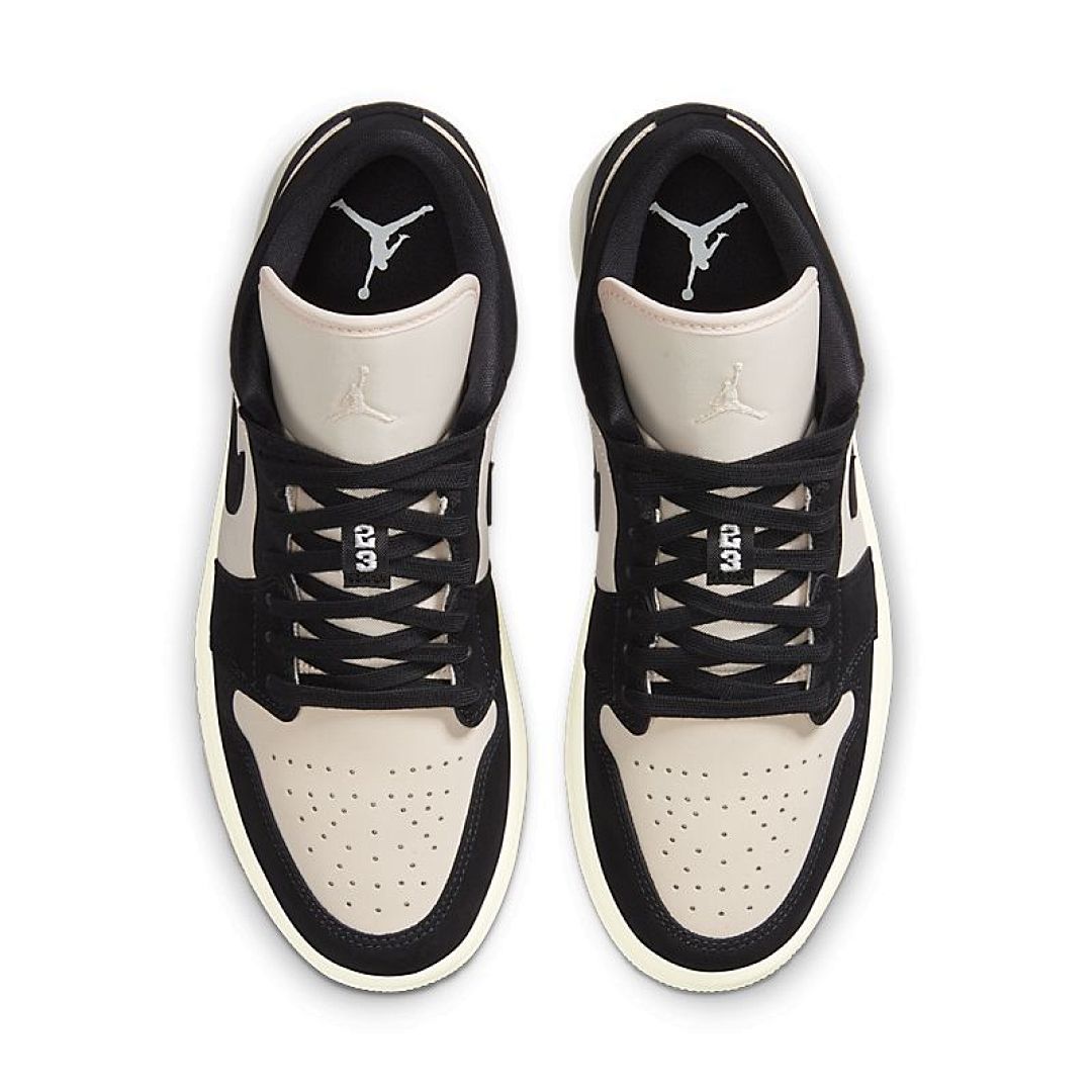 jordan air jordan 1 retro low - Negro Vainilla