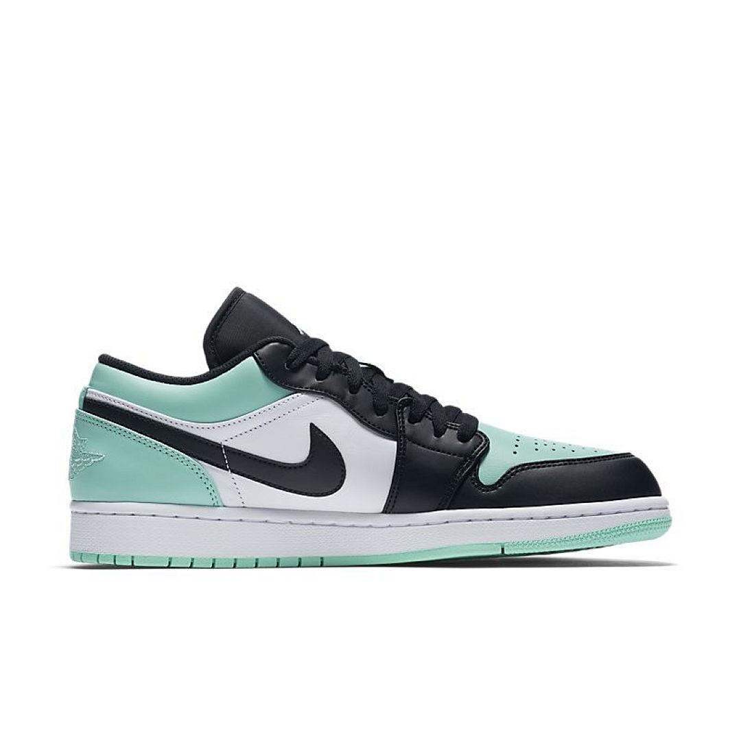 jordan air jordan 1 retro low - Menta Negro Blanco