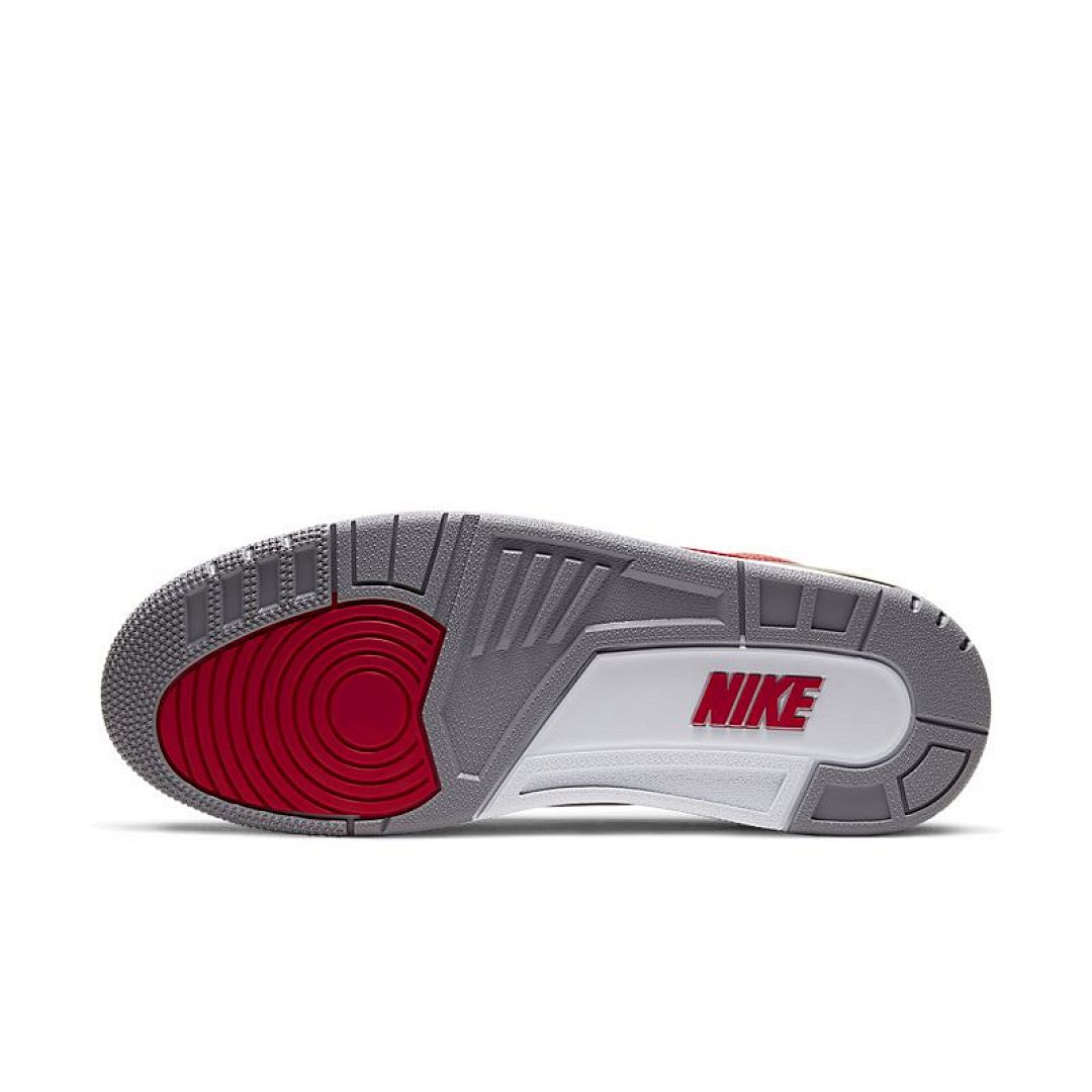 jordan air jordan 3 retro - Rojo Negro Gris