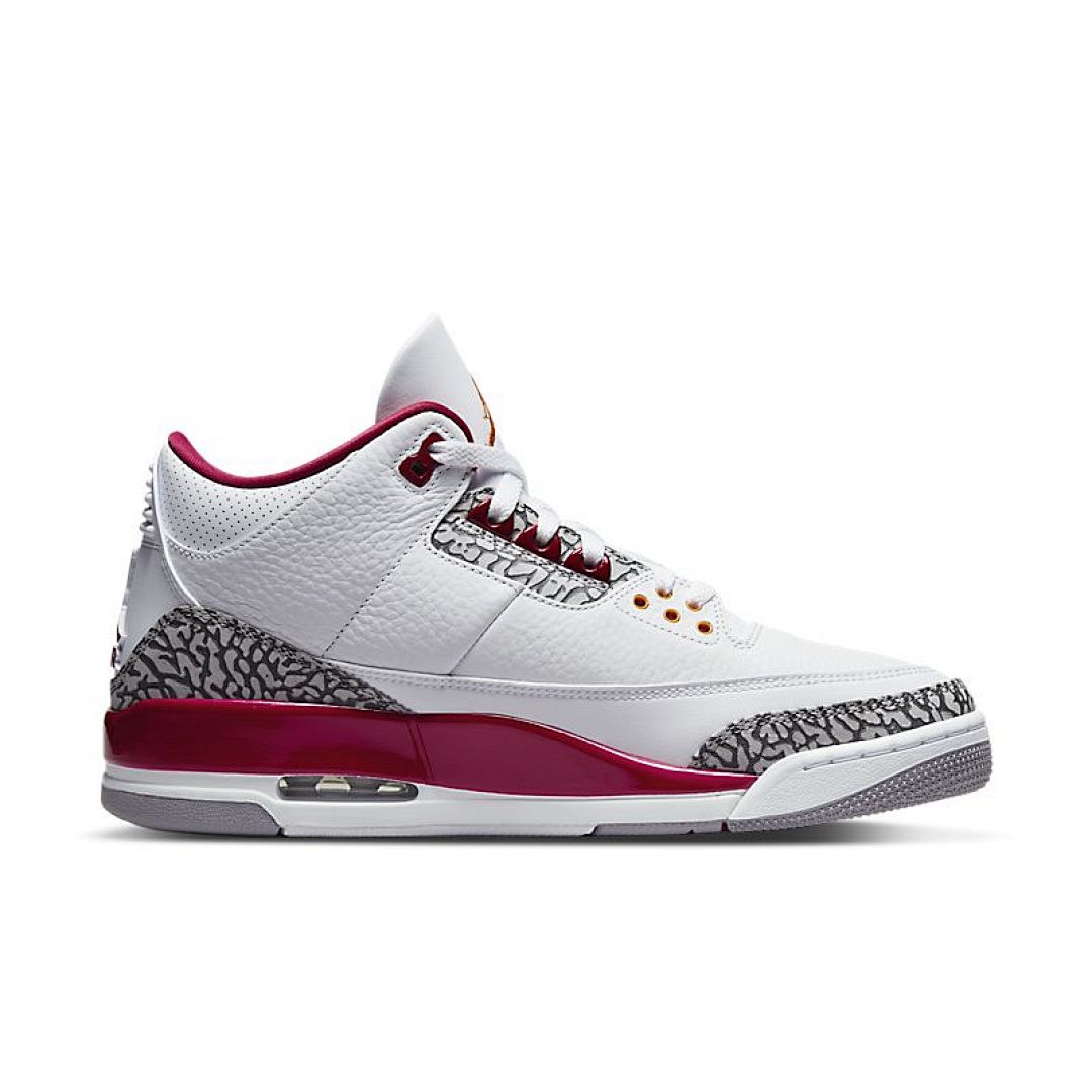 jordan air jordan 3 retro - Blanco Burdeo Dorado