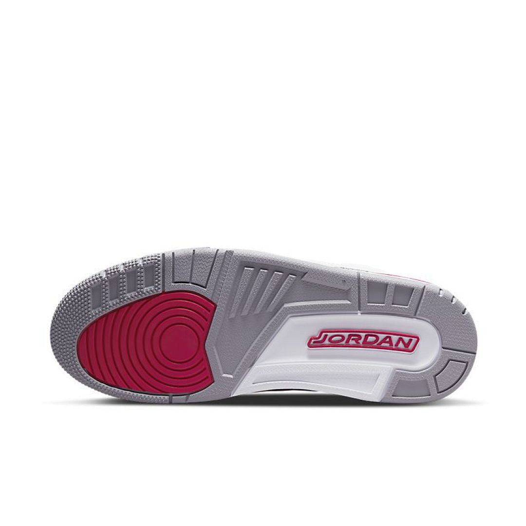 jordan air jordan 3 retro - Blanco Burdeo Dorado