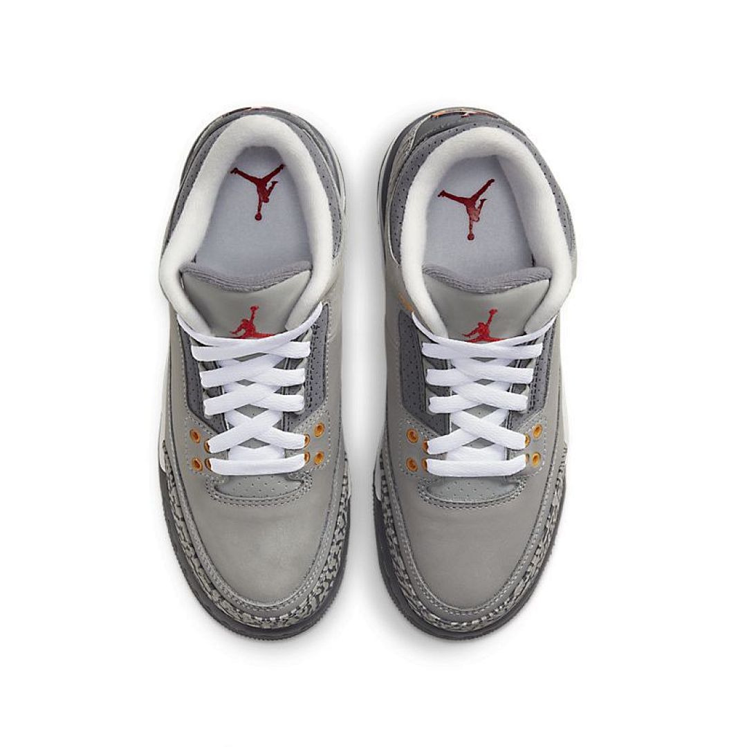 jordan air jordan 3 retro - Gris Blanco Negro