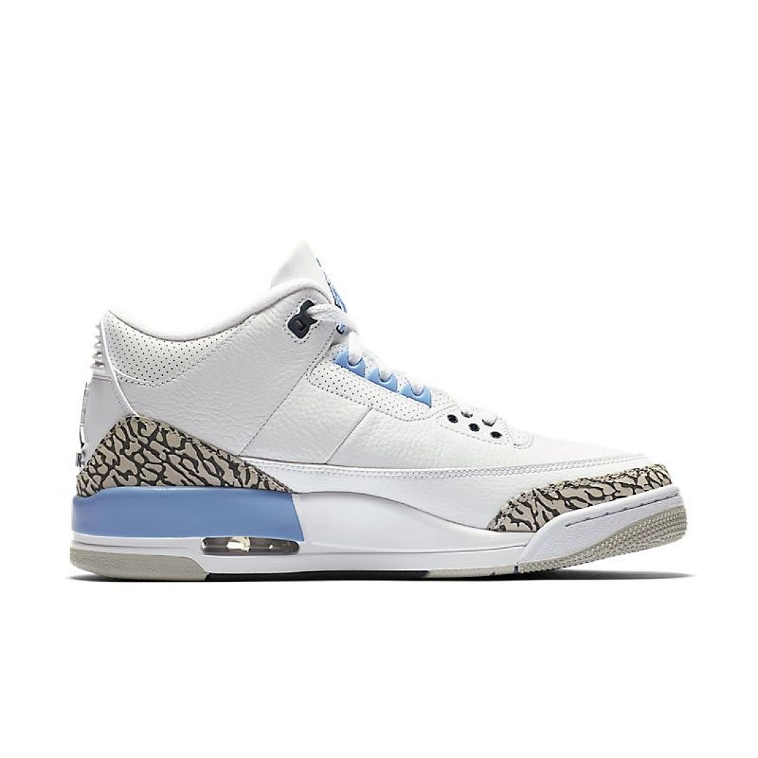 jordan air jordan 3 retro - Blanco Celeste Azul