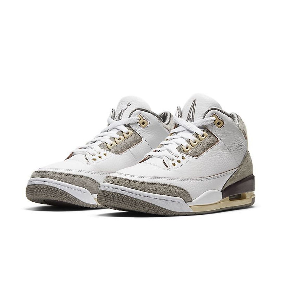 jordan air jordan 3 retro - Blanco Gris Vainilla
