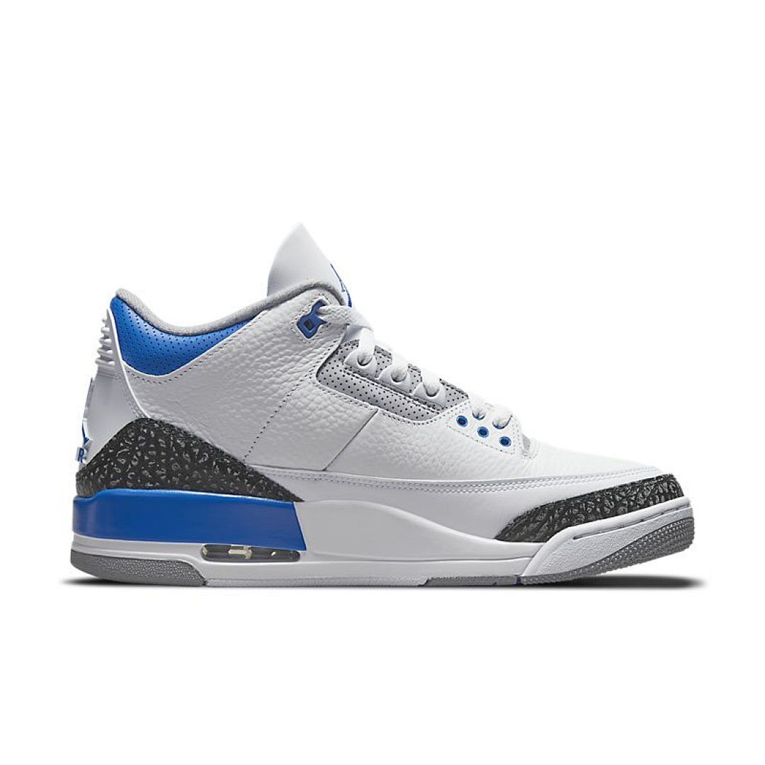 jordan air jordan 3 retro - Blanco Azul Gris