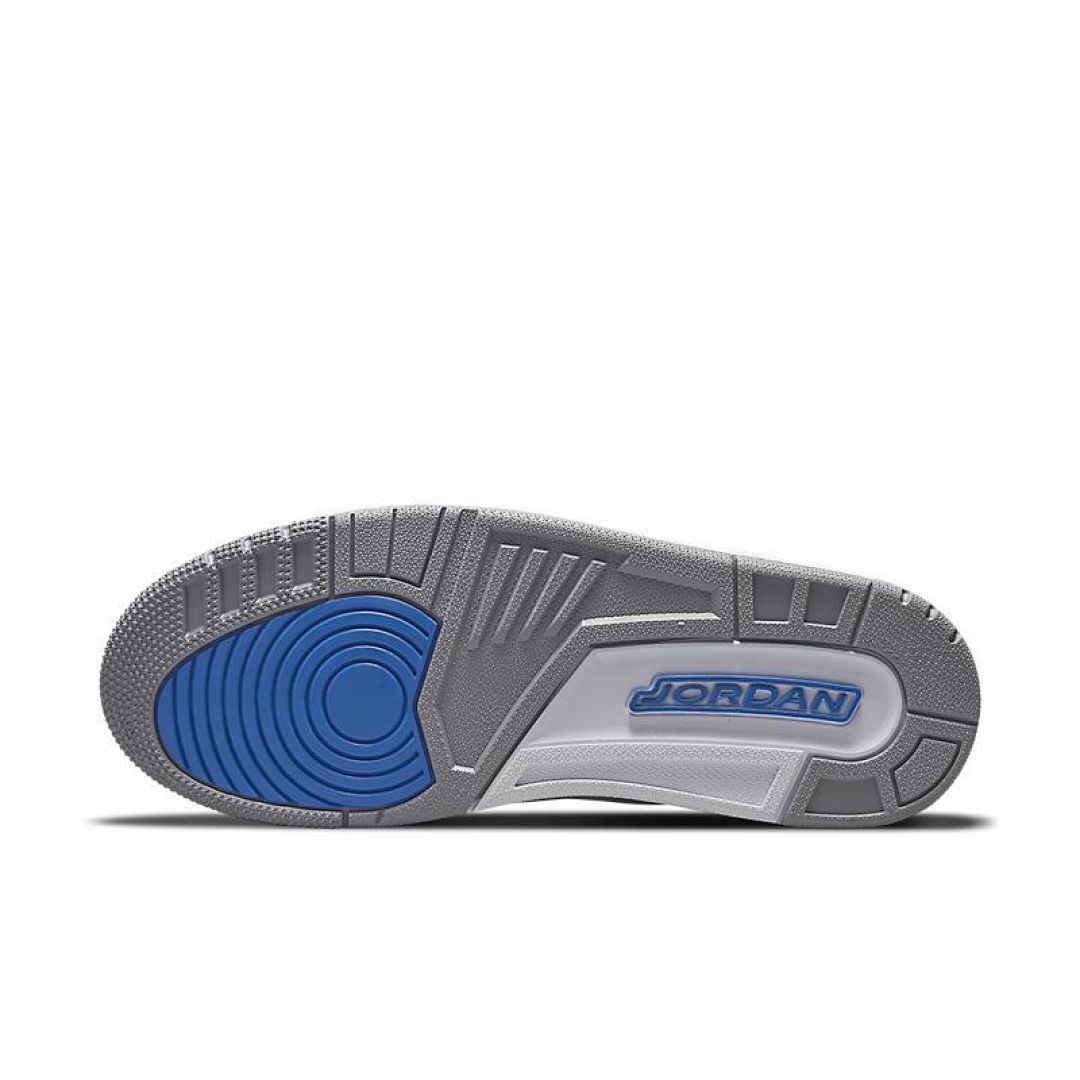 jordan air jordan 3 retro - Blanco Azul Gris