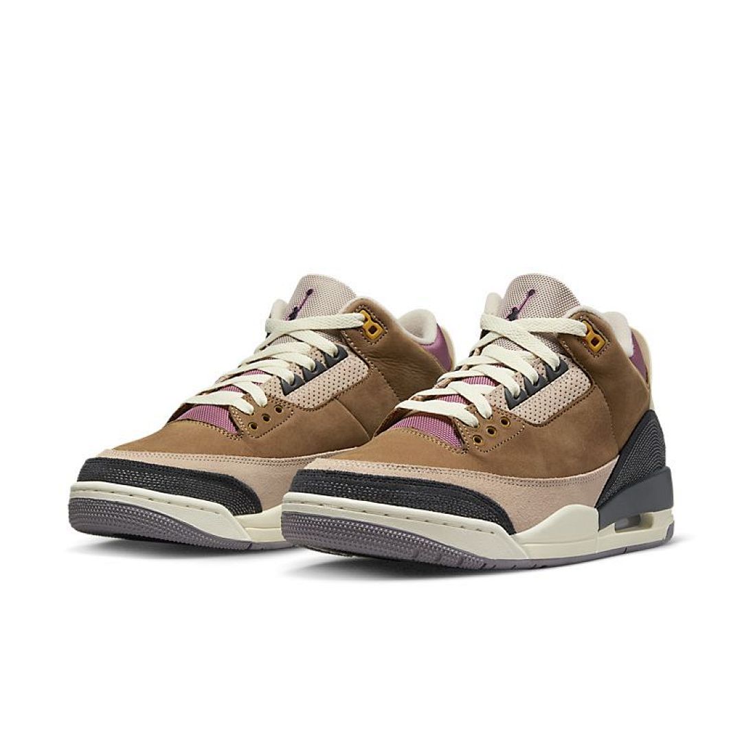 jordan air jordan 3 retro - Cafe Rosado Negro