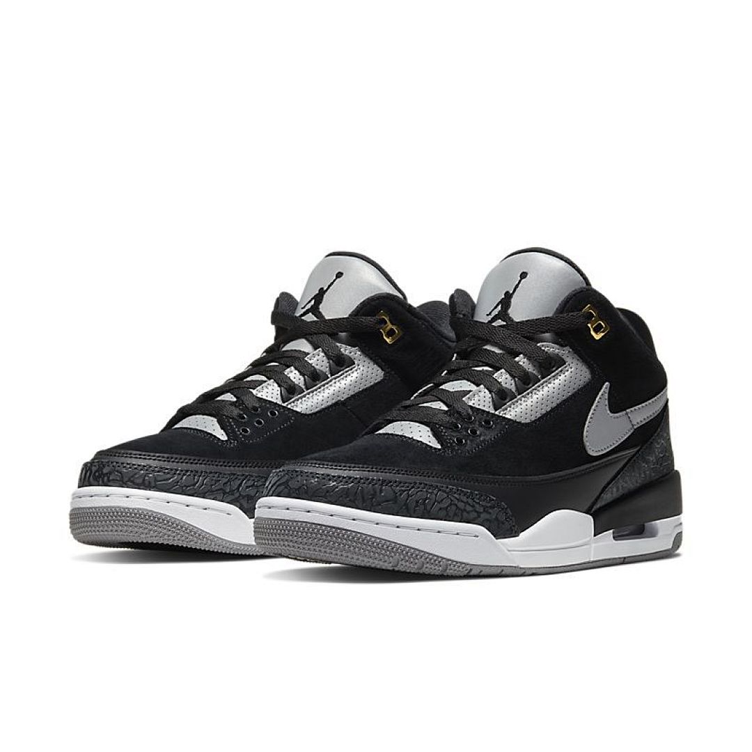 jordan air jordan 3 retro - Negro Gris Blanco