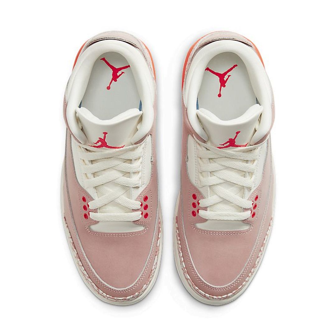 jordan air jordan 3 retro - Rosado Blanco