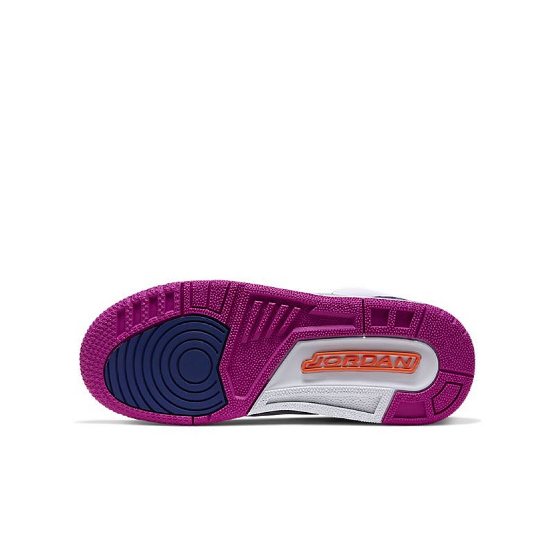 jordan air jordan 3 retro - Blanco Rosado Morado