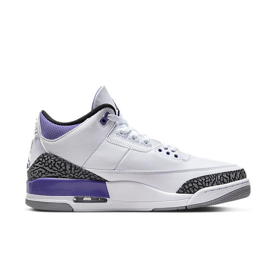 jordan air jordan 3 retro - Blanco Morado