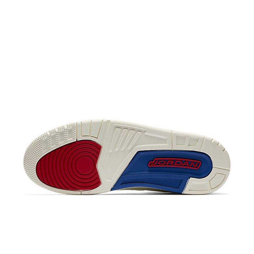 jordan air jordan 3 retro - Blanco Azul Rojo
