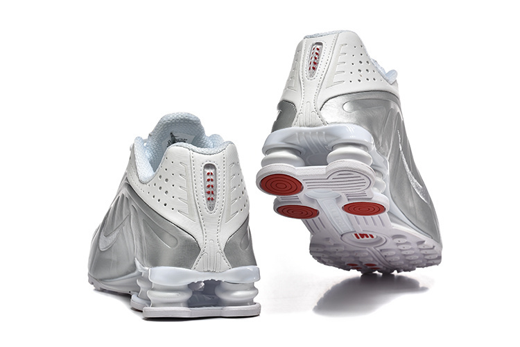 nike shox - Gris Blanco