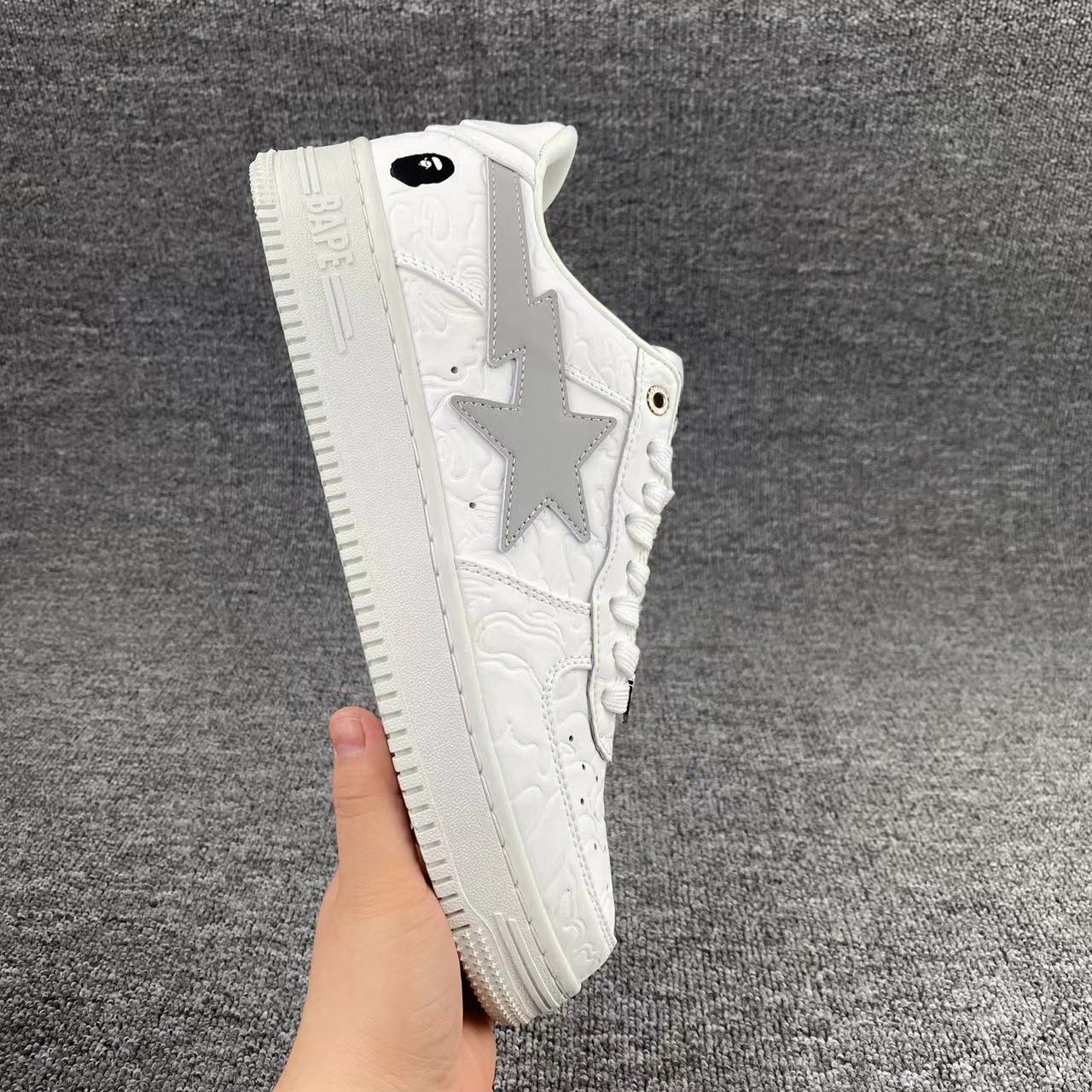 bape sta - Blanco Gris