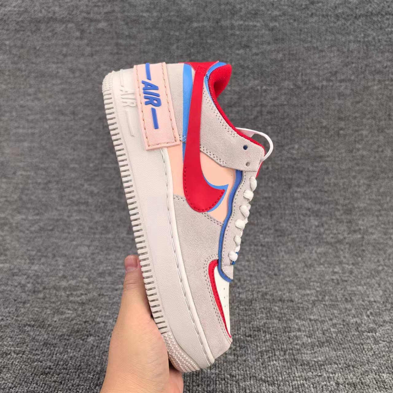 nike air force 1 - Rojo Rosado Durazno