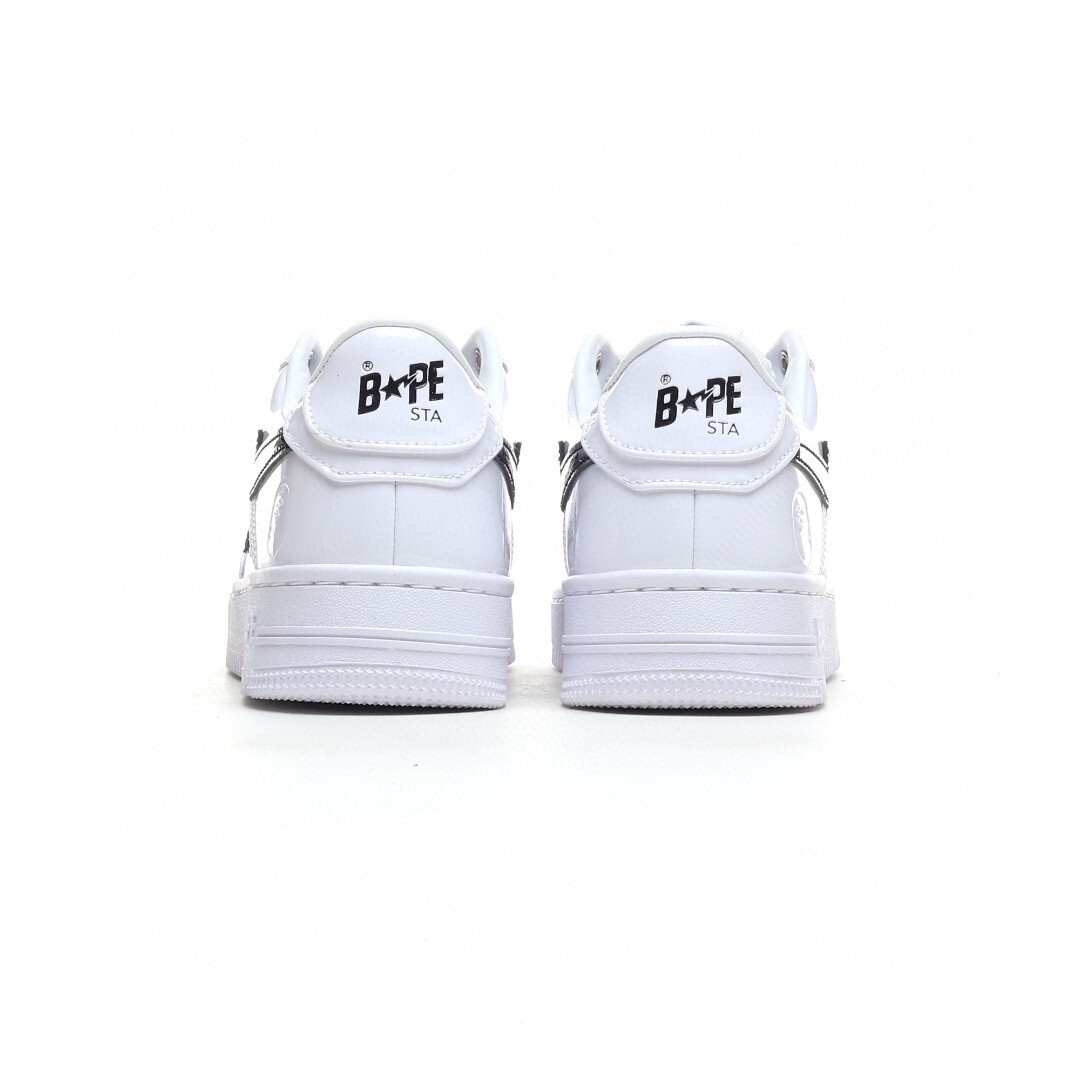 bape sta - Blanco Negro