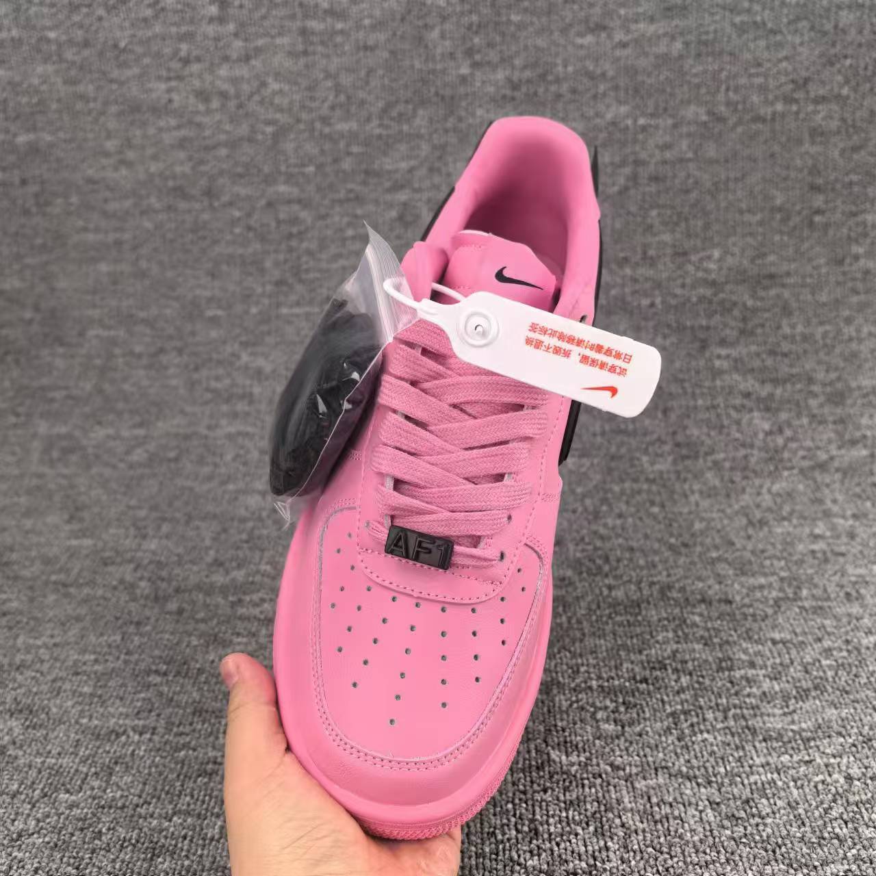 nike air force 1 - Rosado Negro