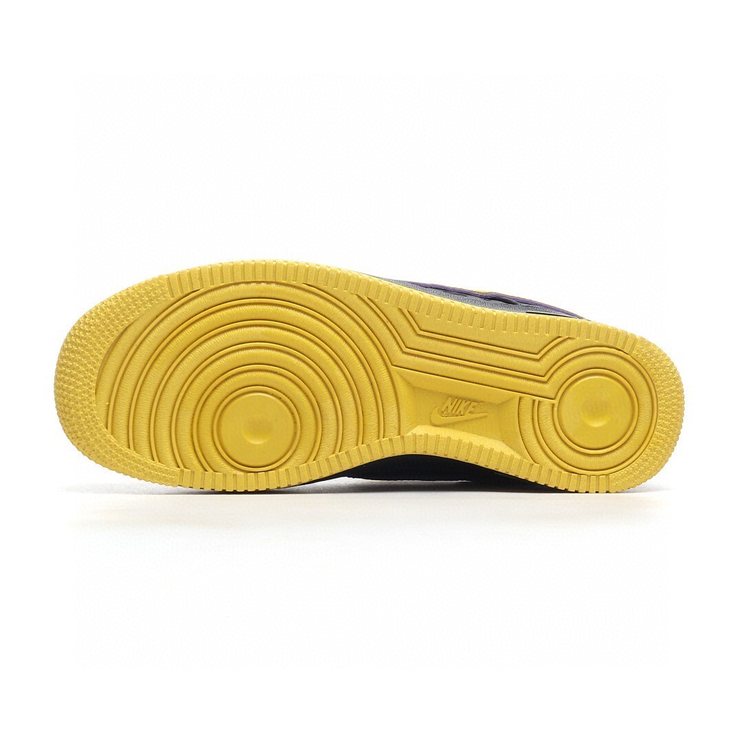 nike air force 1 - Negro Amarillo