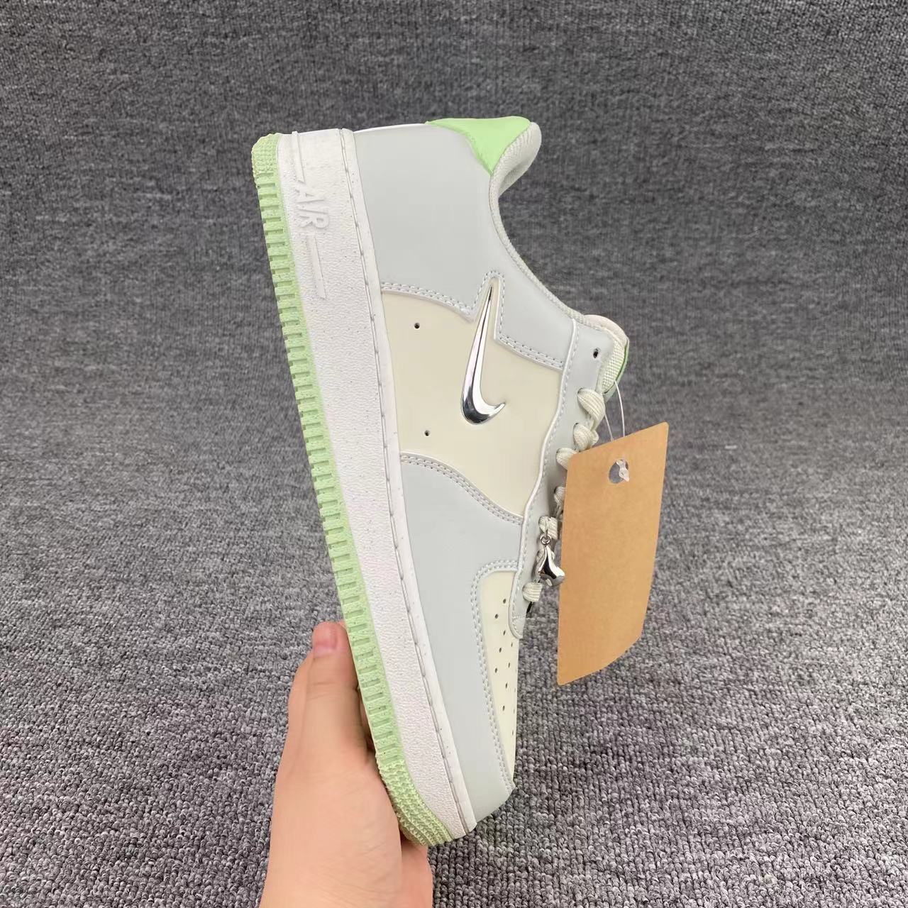 nike air force 1 - Celeste Gris