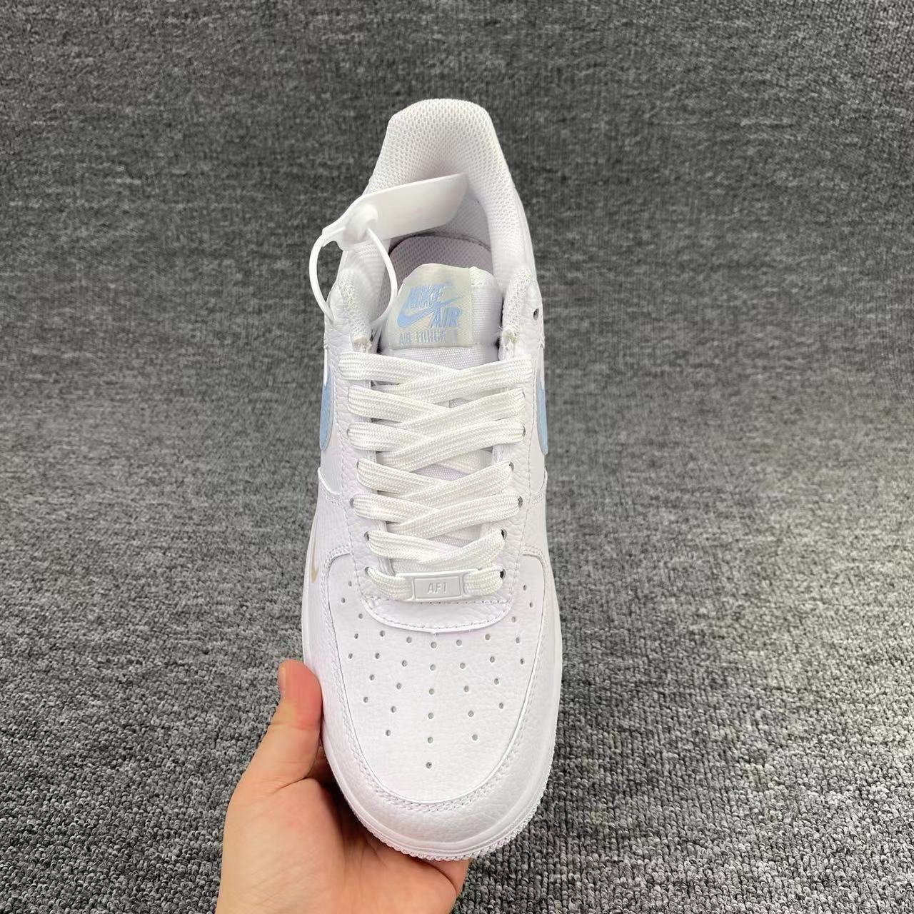 nike air force 1 - Blanco Celeste