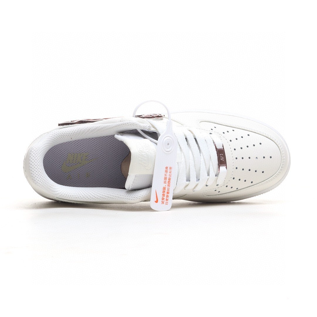 nike air force 1 - Blanco Plateado