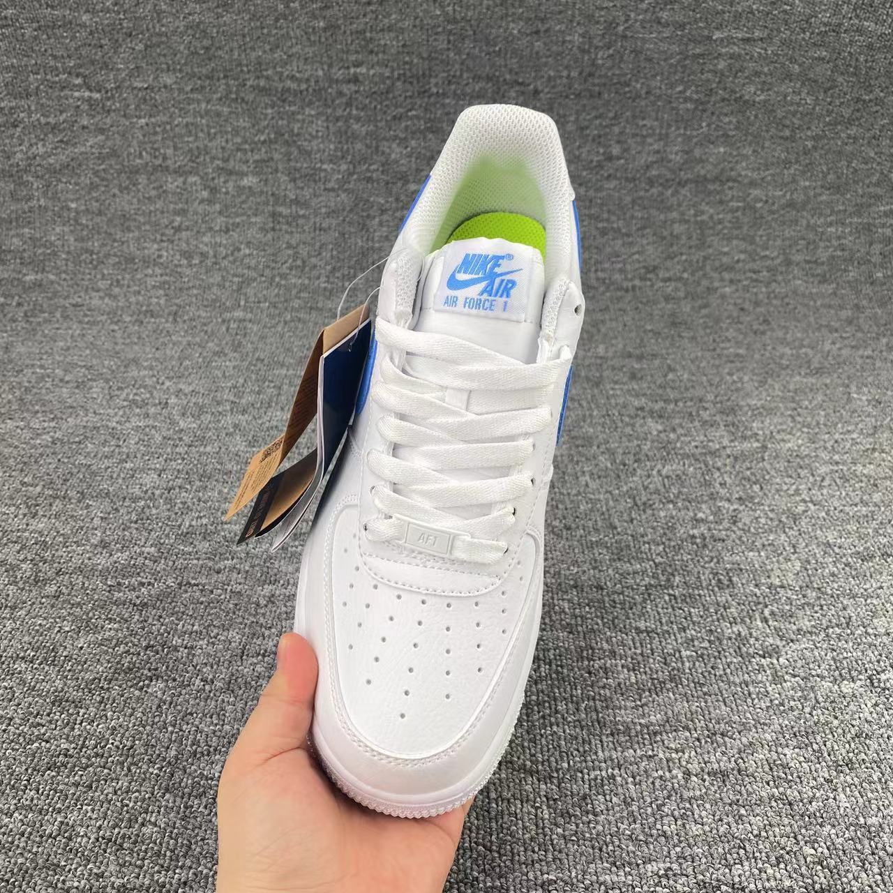 nike air force 1 - Blanco Celeste