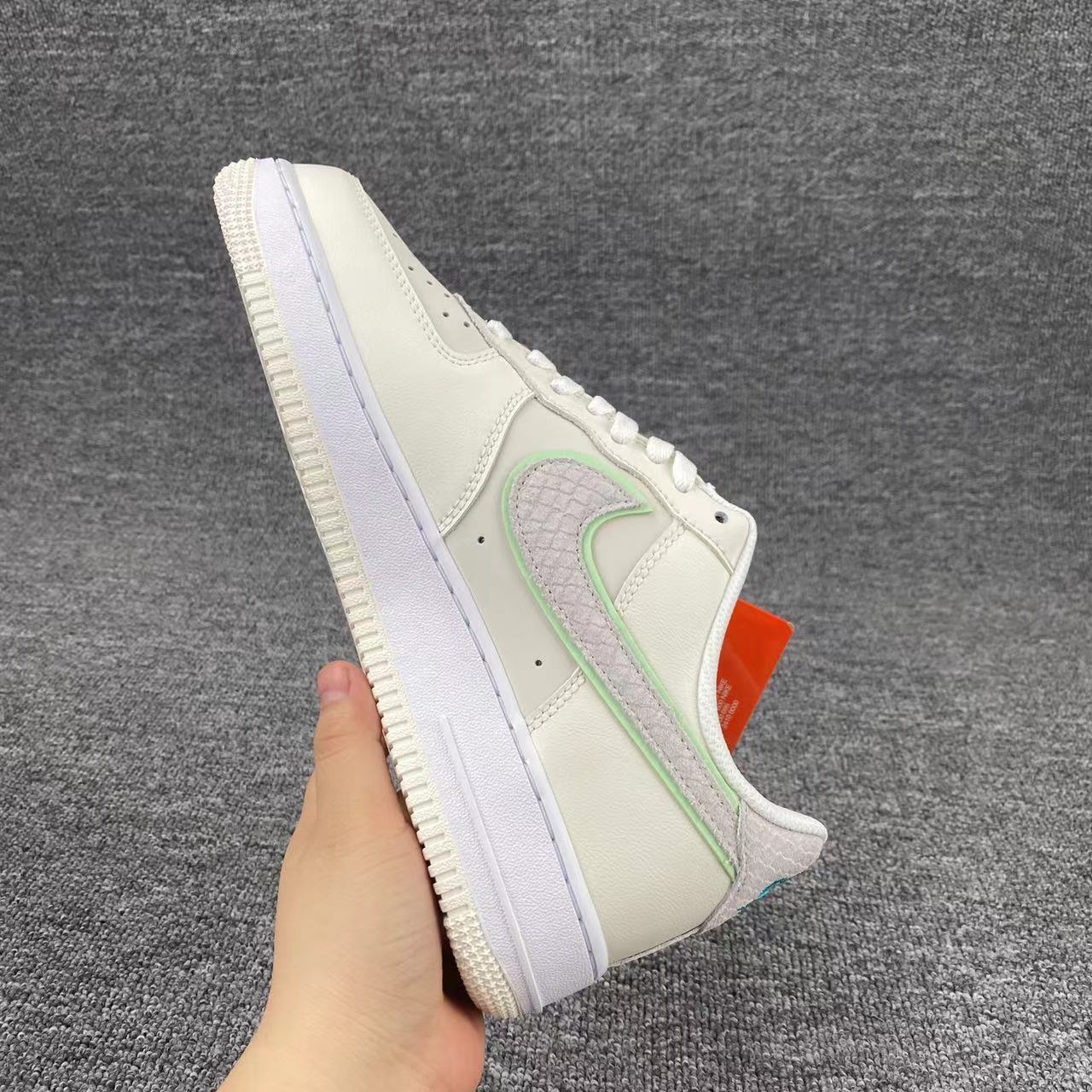 nike air force 1 - Blanco Gris