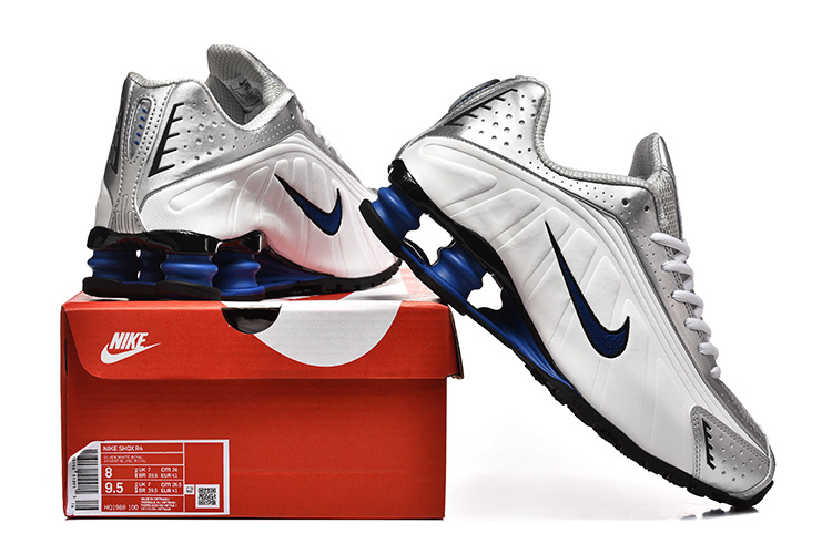 nike shox - Blanco Azul