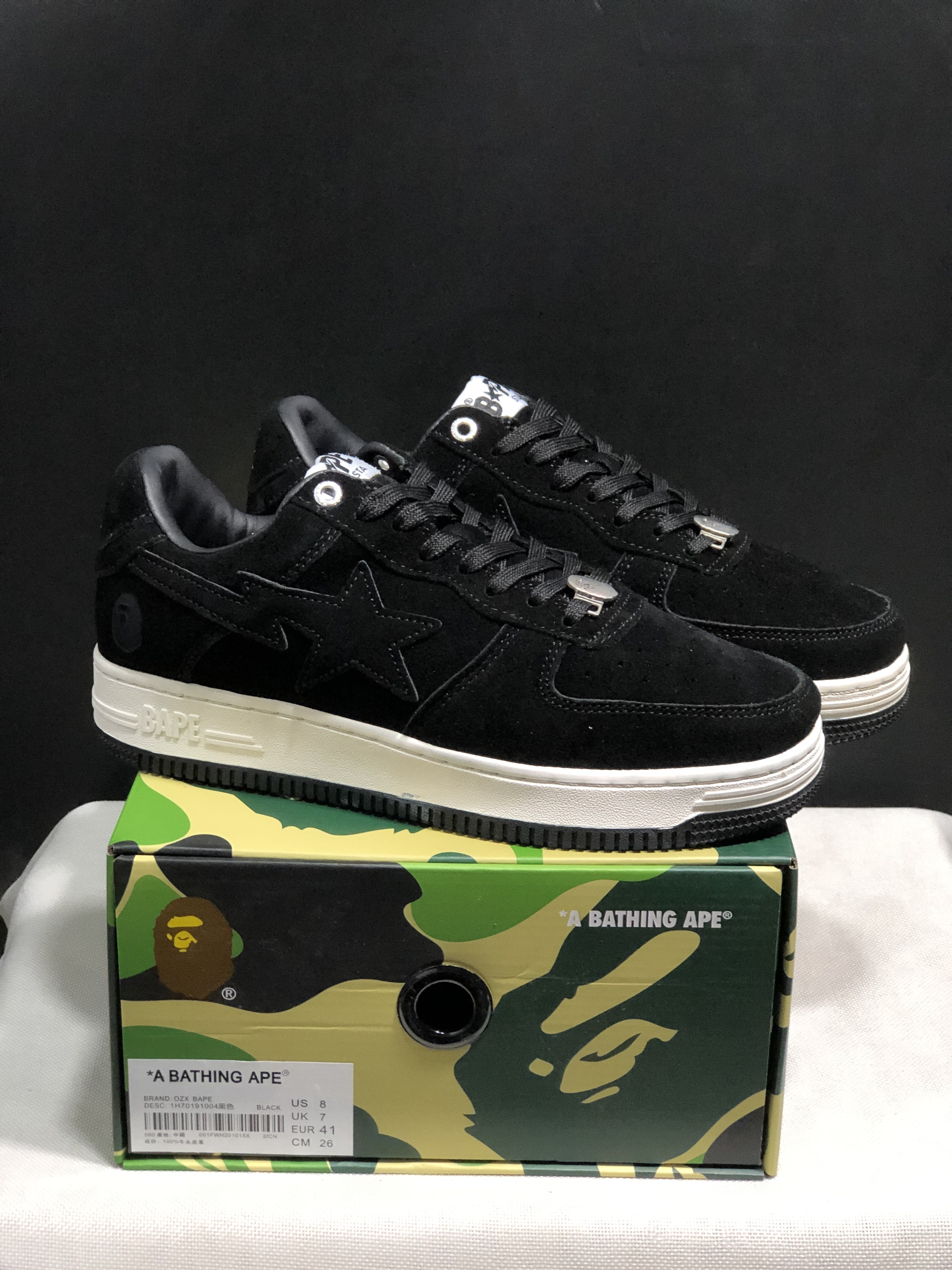 bape sta - Negro