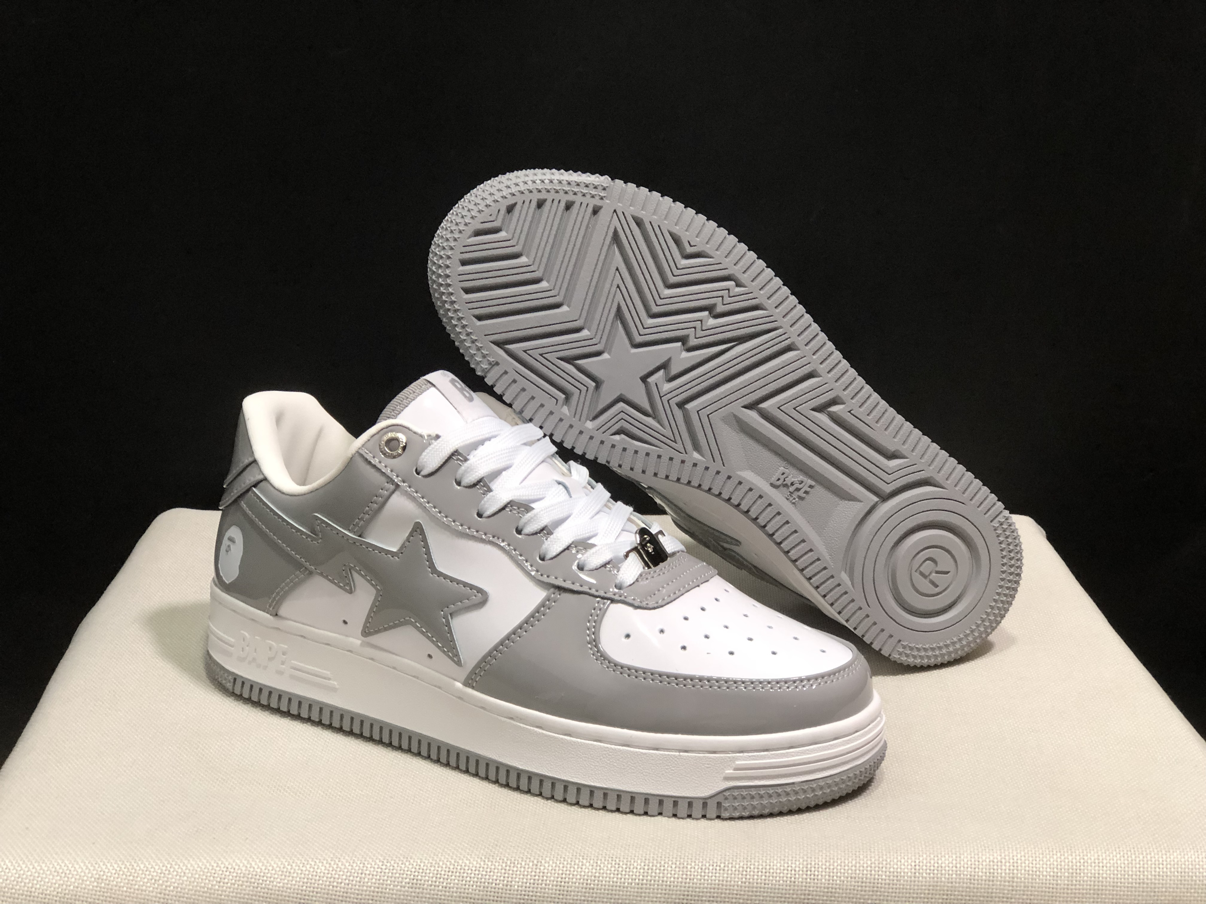 bape sta - Blanco Gris