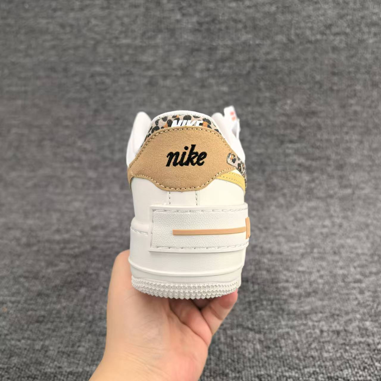 nike air force 1 - Blanco Amarillo