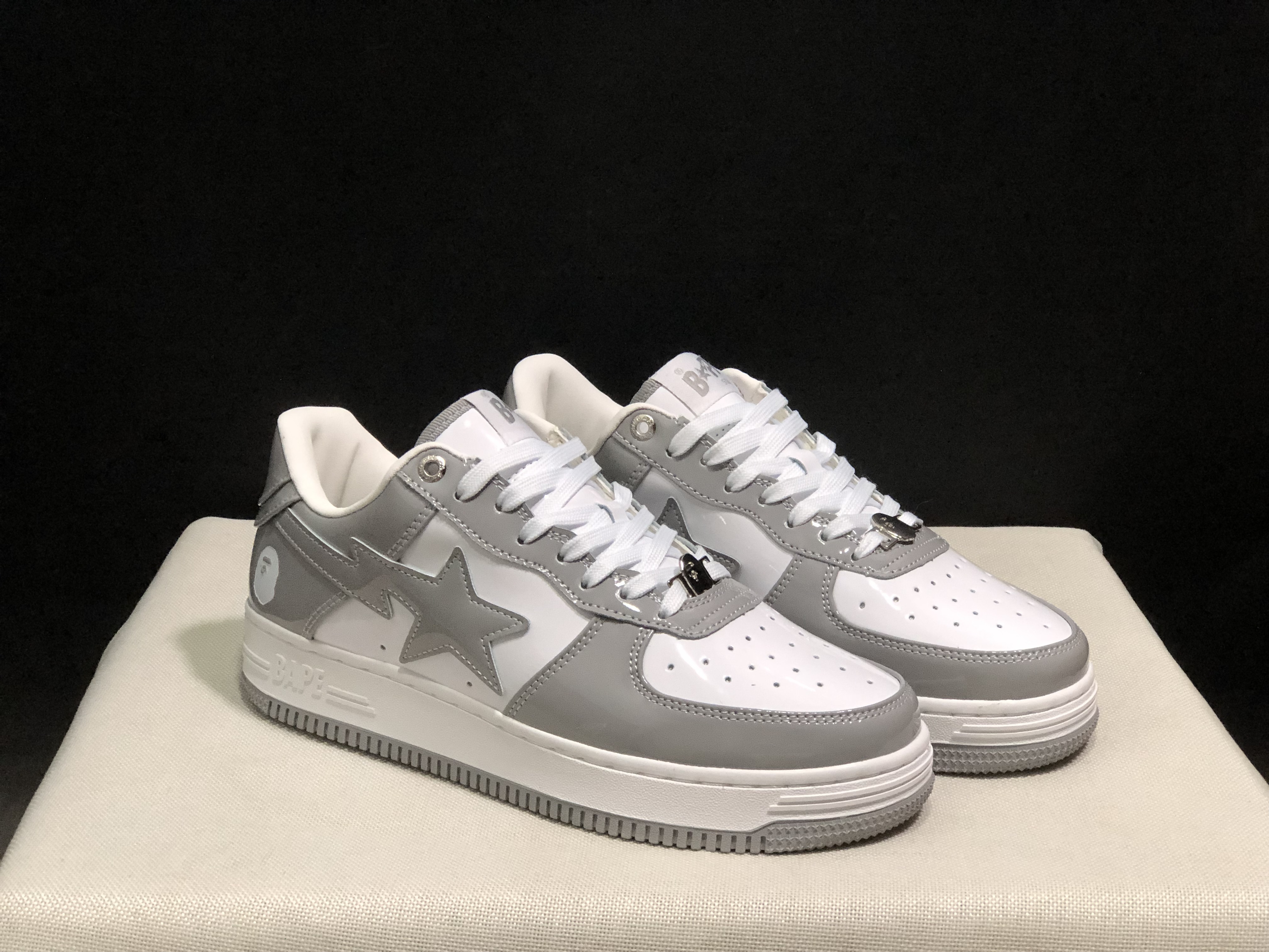 bape sta - Blanco Gris