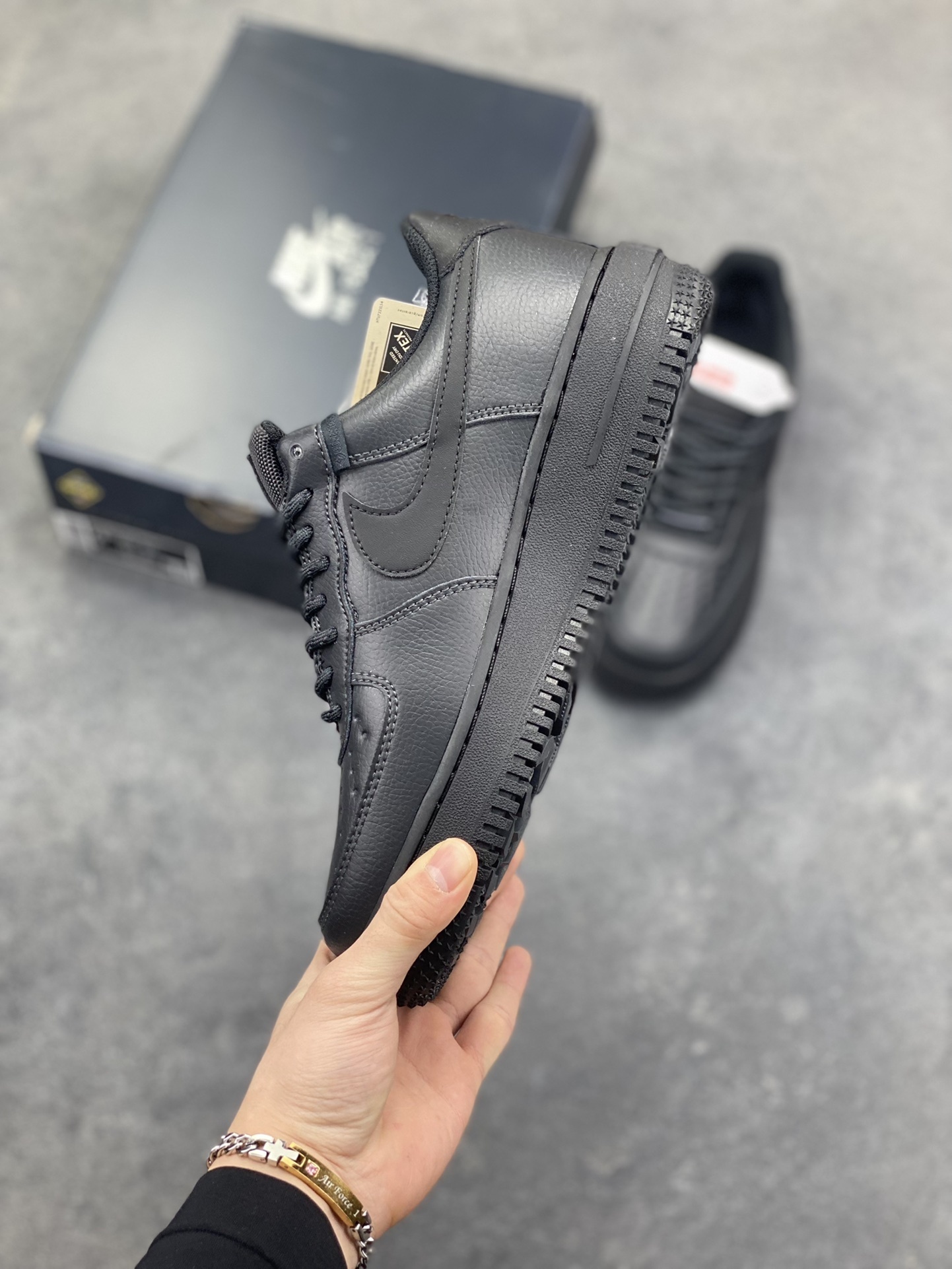 nike air force 1 - Negro