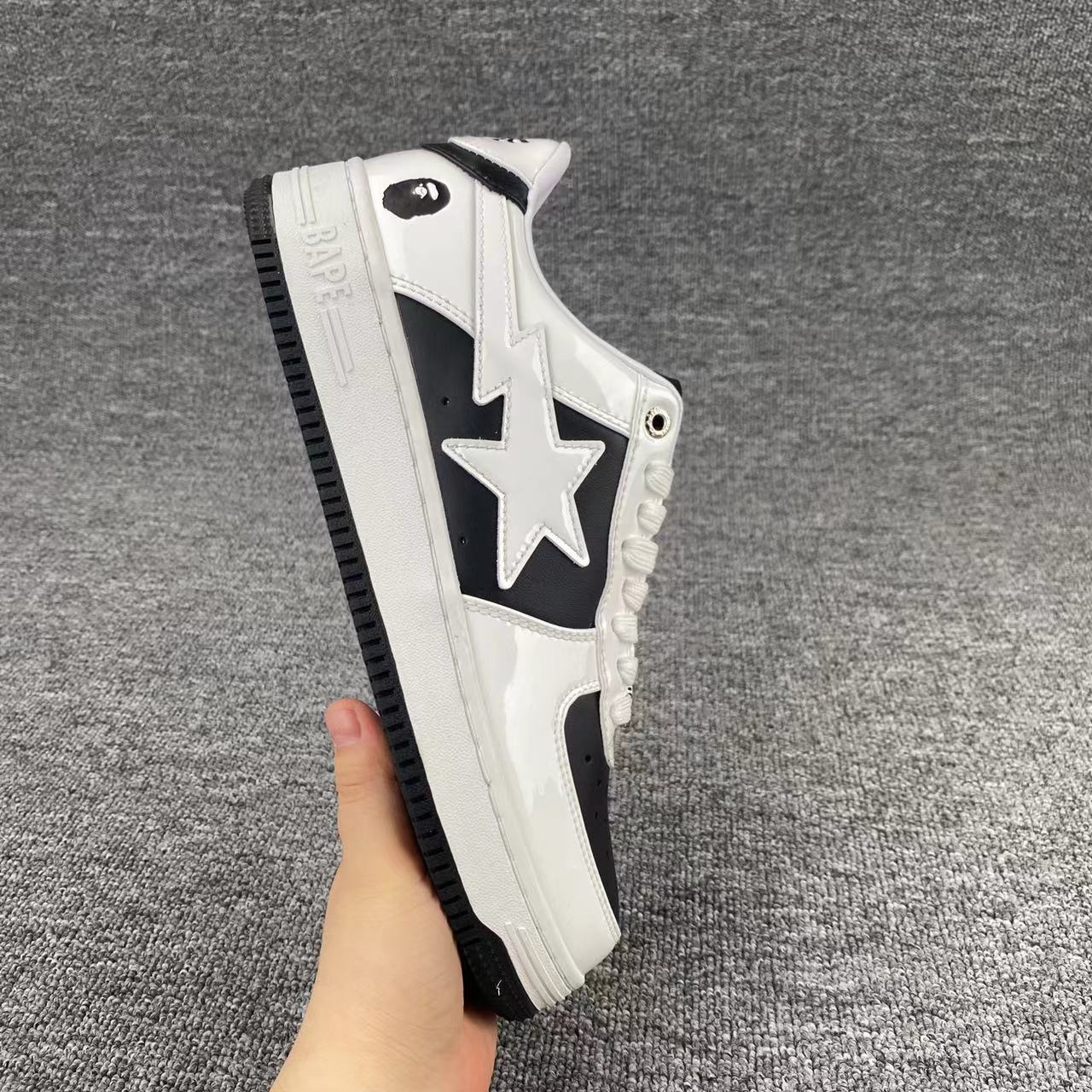 bape sta - Blanco Negro