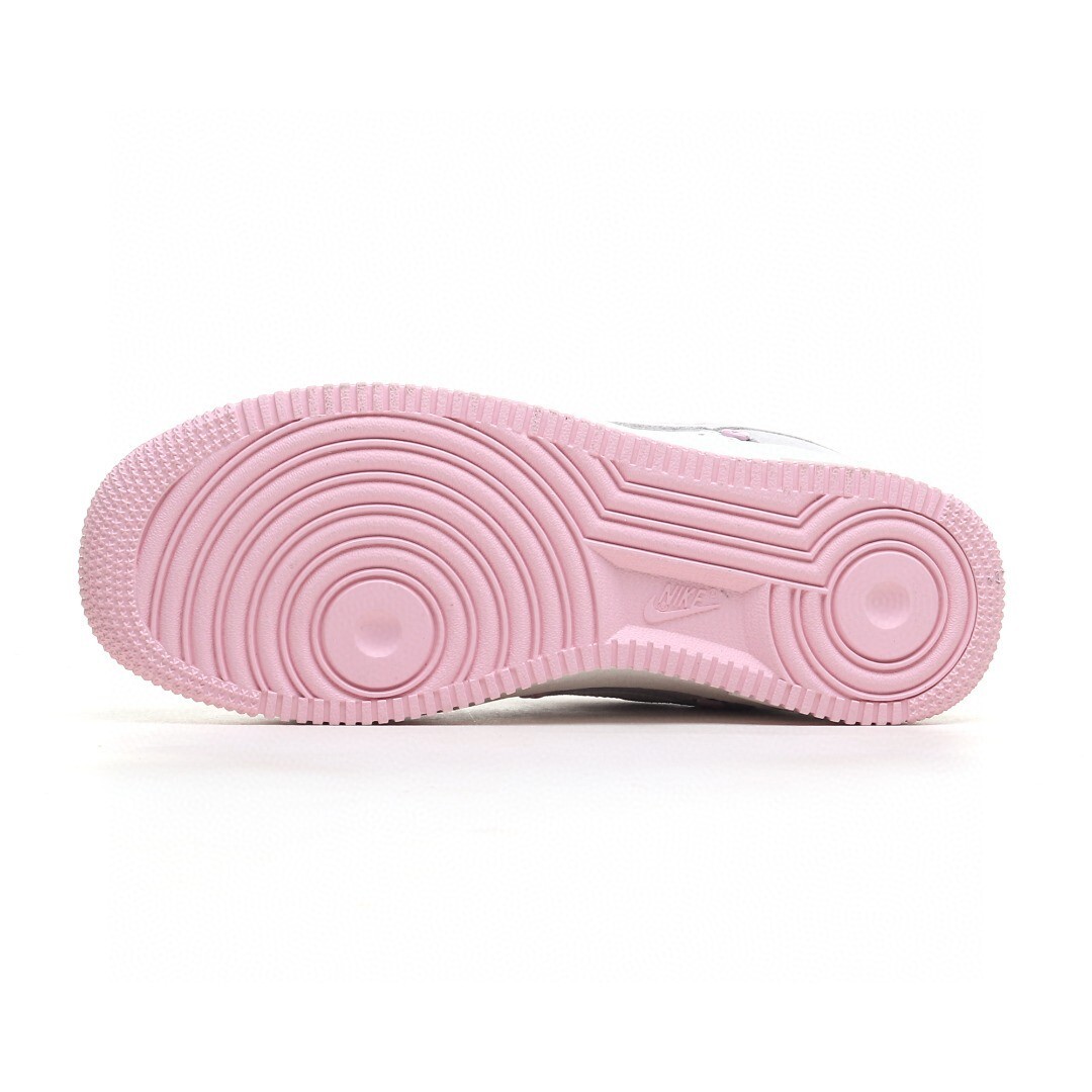 nike air force 1 - Gris Rosado