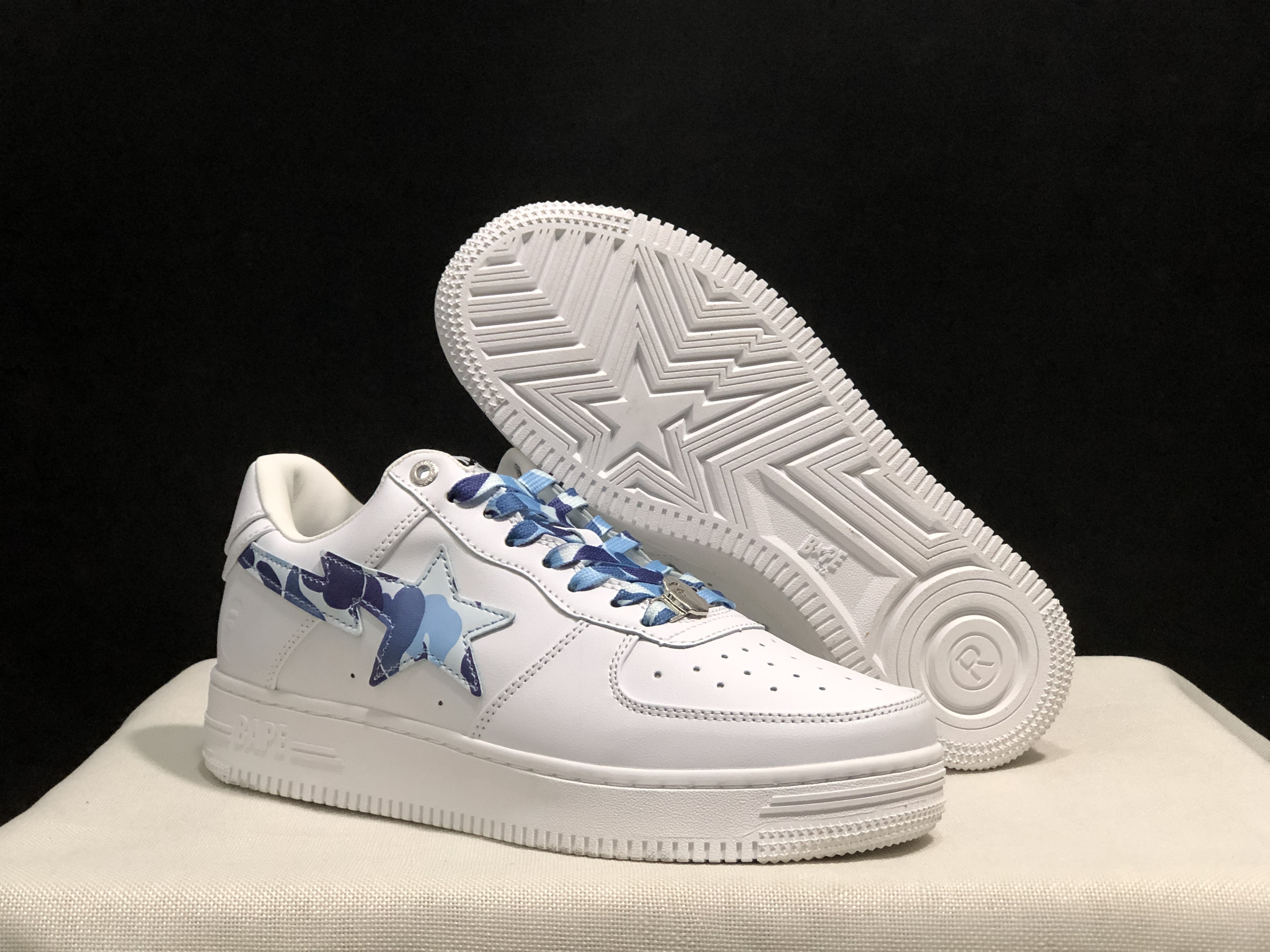bape sta - Blanco Celeste