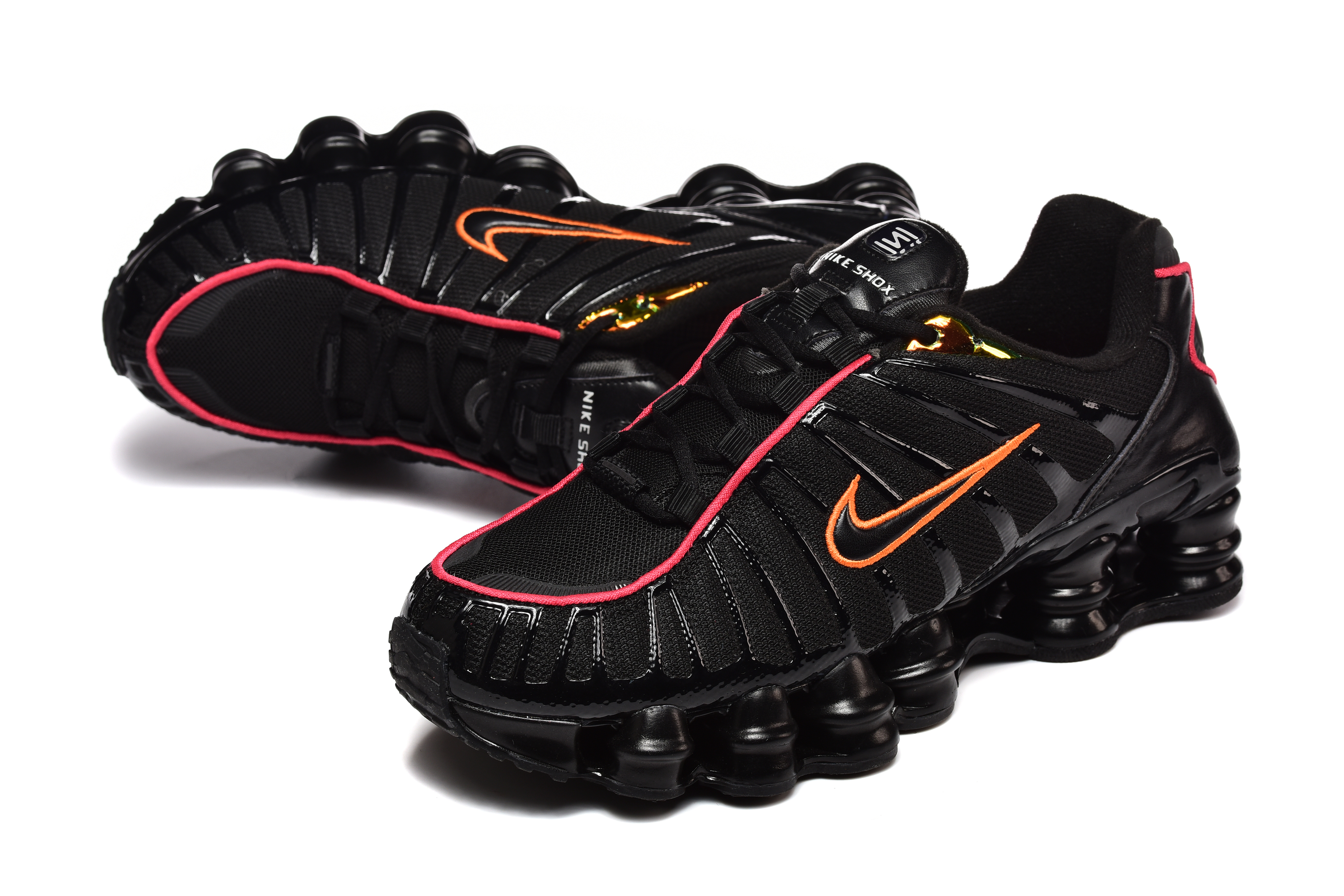 nike shox tl 2038 - Negro Rojo