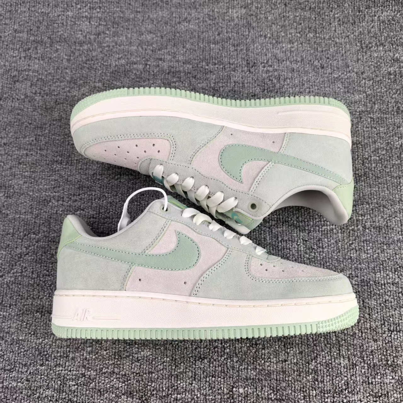 nike air force 1 - Menta Verde