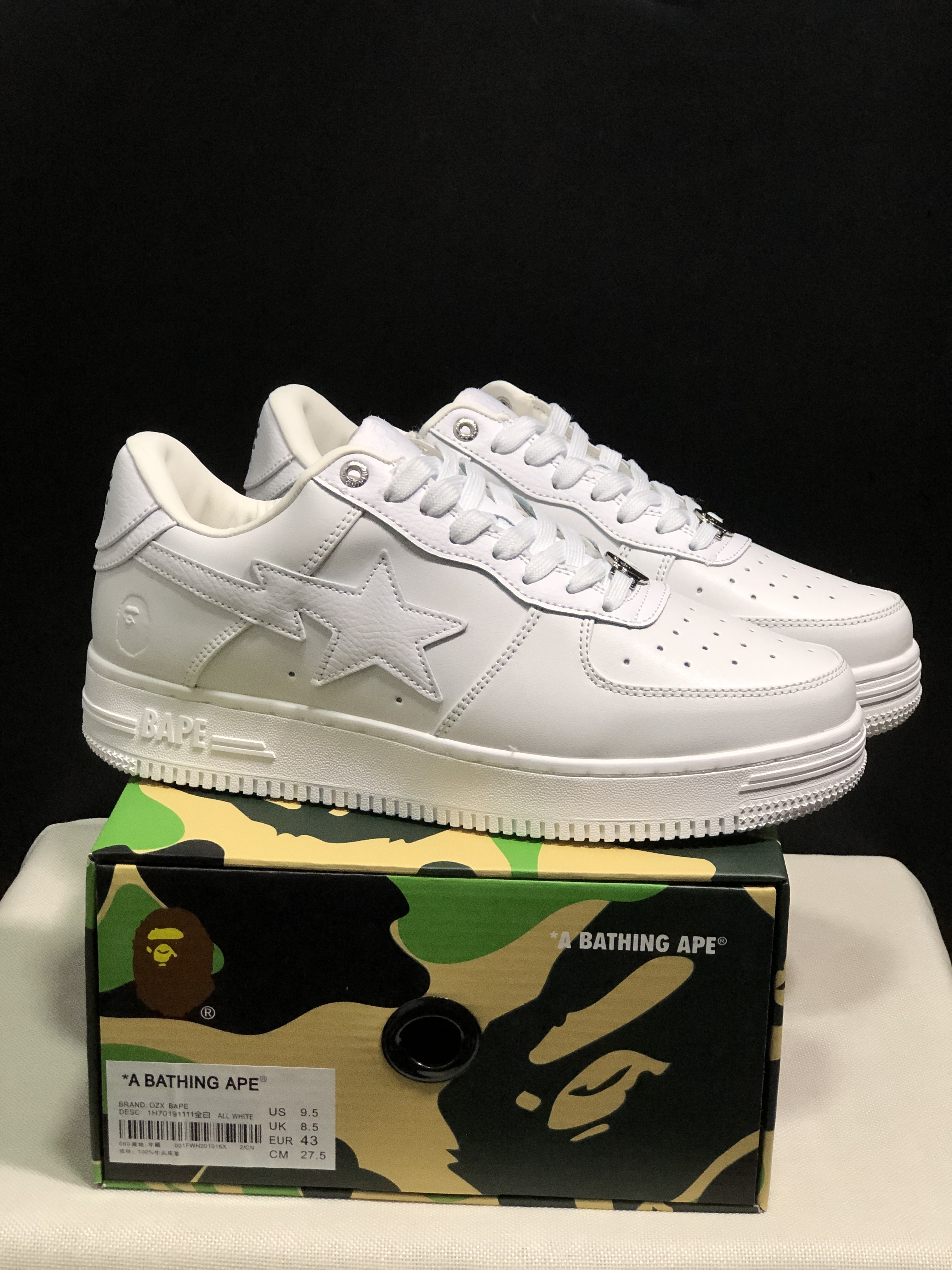 bape sta - Blanco