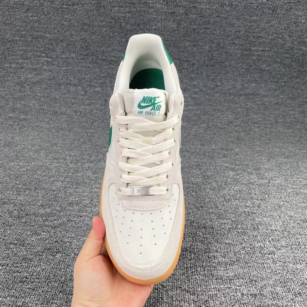 nike air force 1 - Blanco Gris Verde