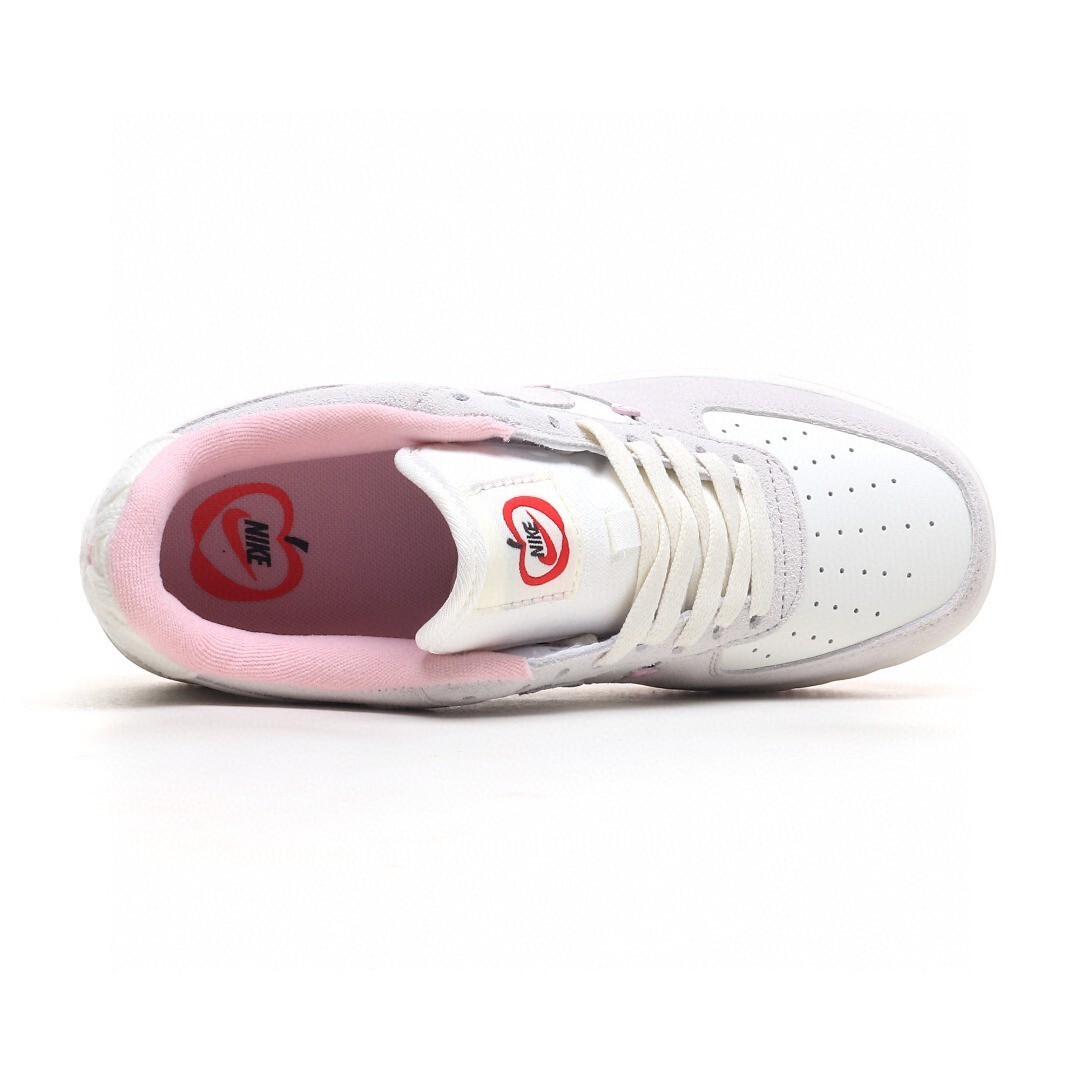 nike air force 1 - Gris Rosado