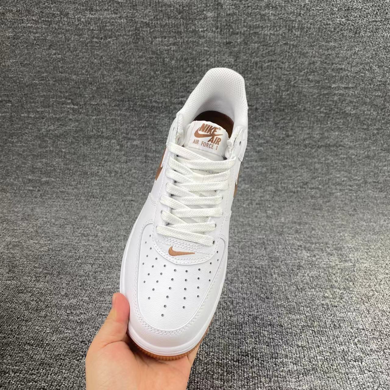 nike air force 1 - Blanco Cafe