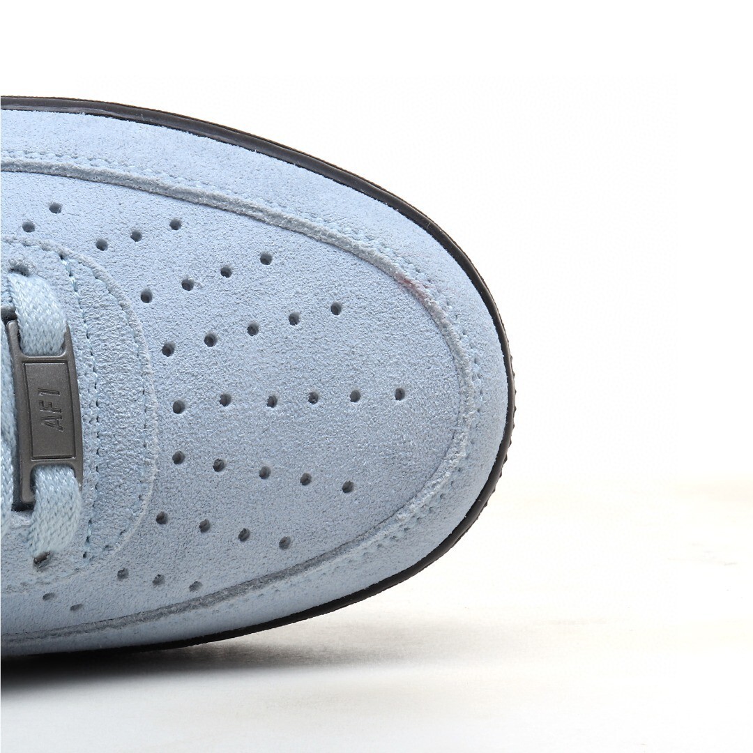 nike air force 1 - Celeste Negro
