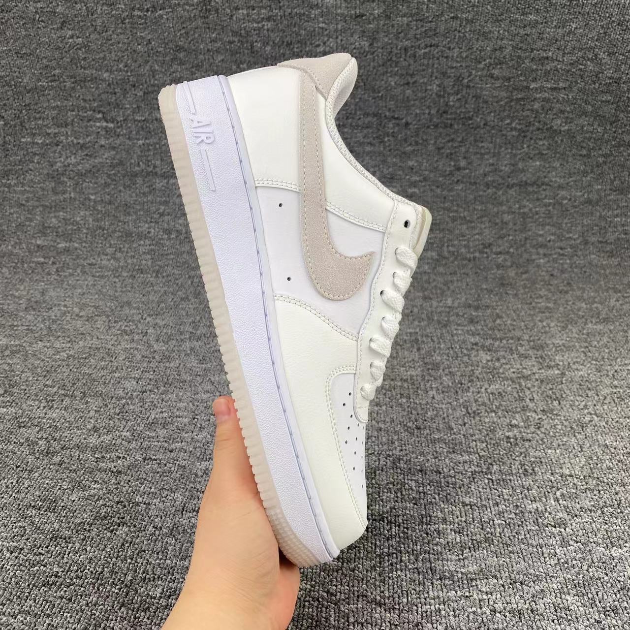 nike air force 1 - Blanco Gris