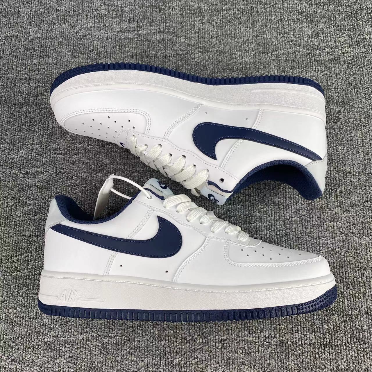 nike air force 1 - Blanco Azul