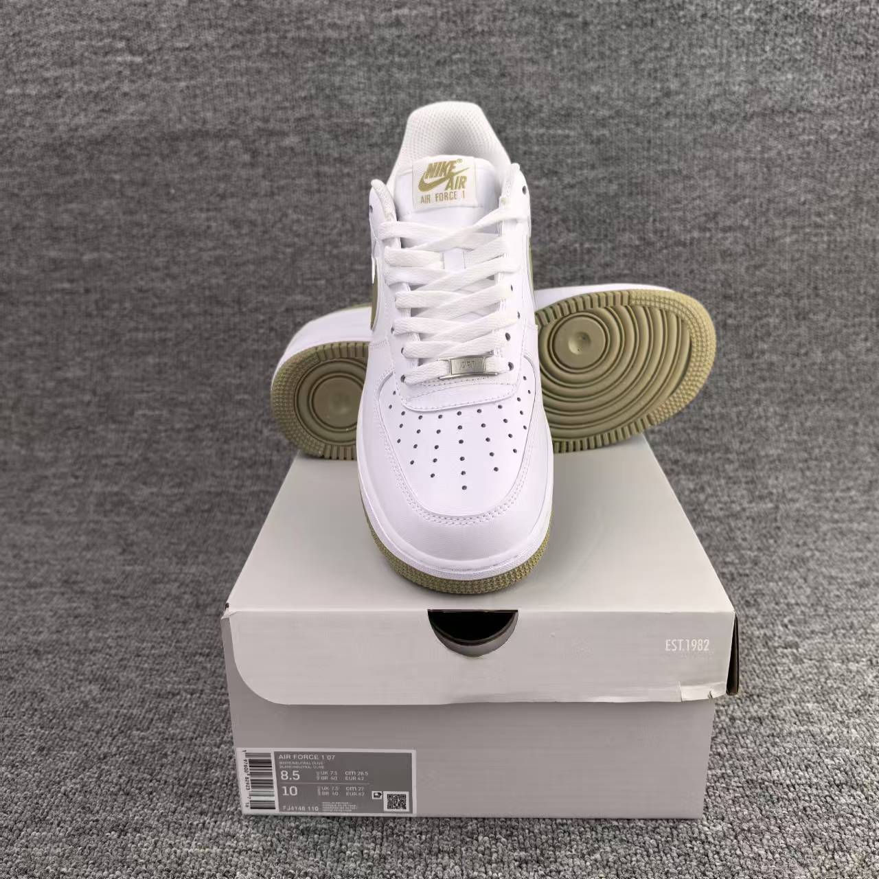 nike air force 1 - Blanco Verde