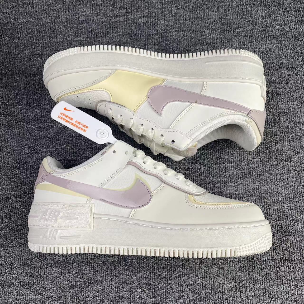 nike air force 1 - Blanco Morado