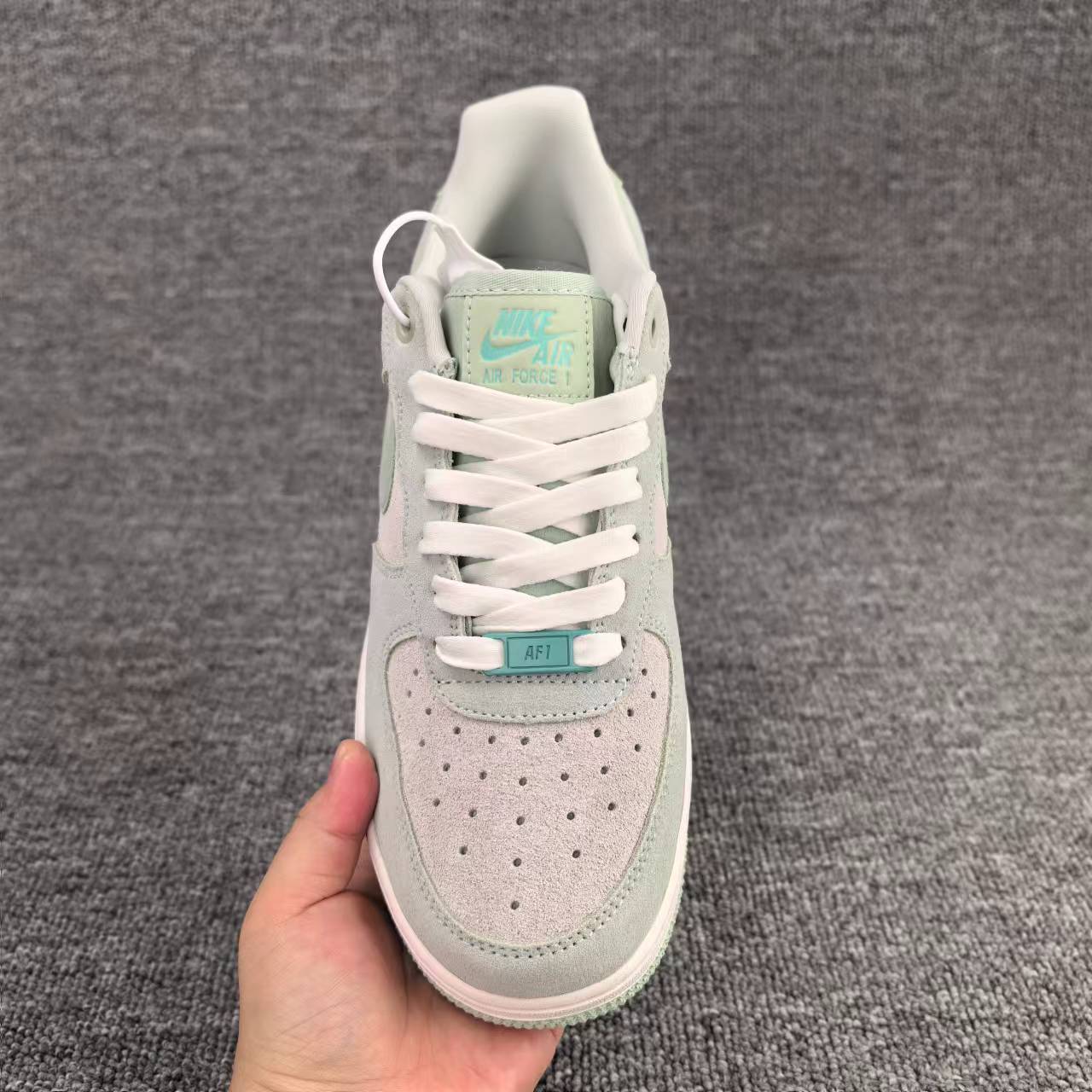 nike air force 1 - Menta Verde