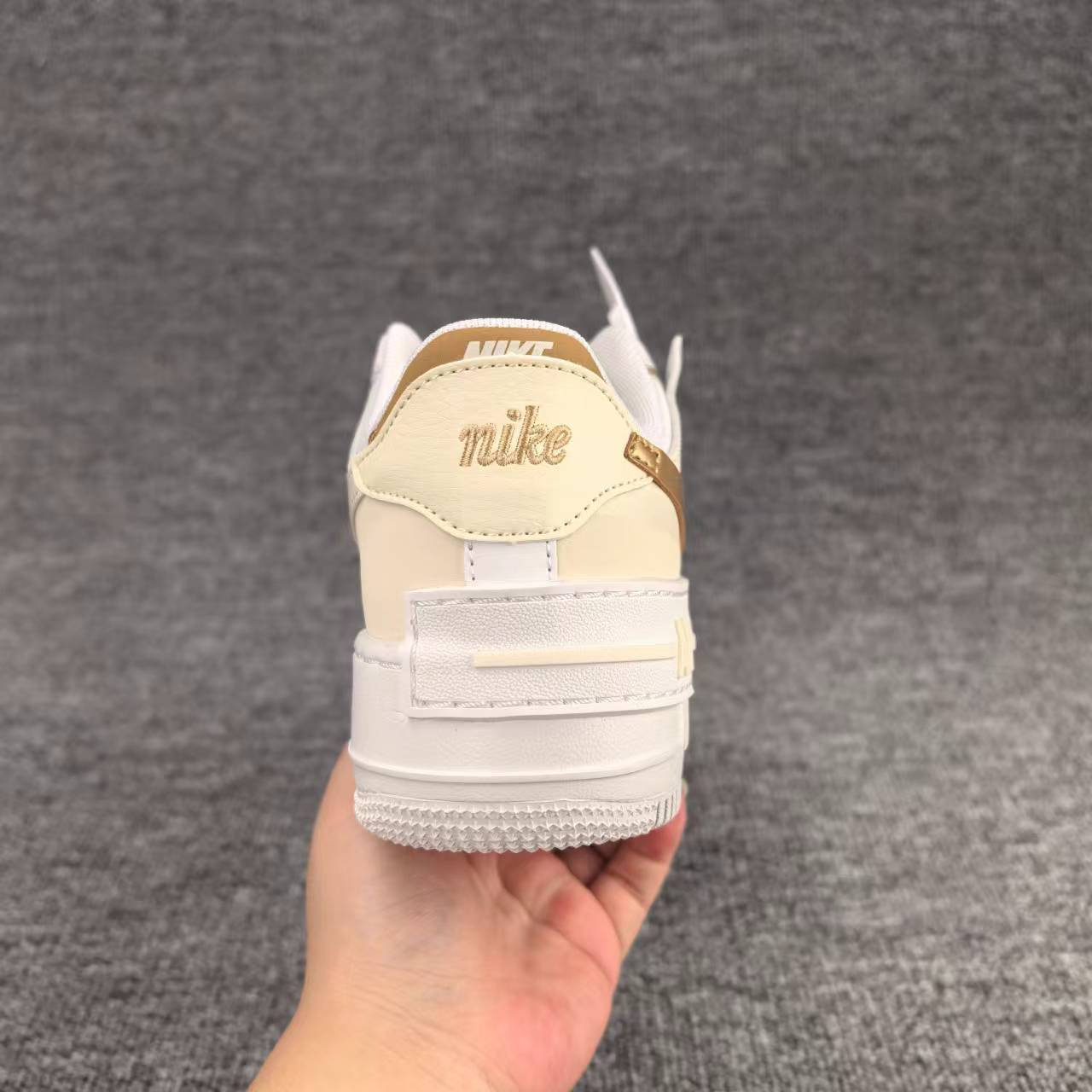 nike air force 1 - Blanco Dorado